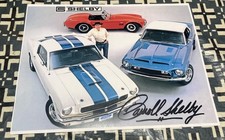 CARROLL SHELBY SIGNED