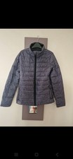 Puffa Original Duvet Company Lightweight Down Jacket Coat Grey, Size XS (8)