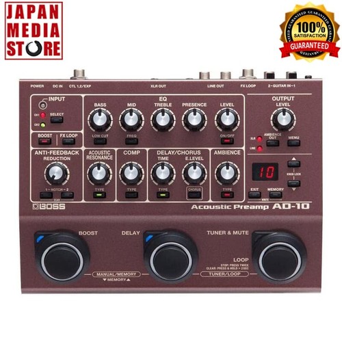 Boss acoustic preamp - ad-10,