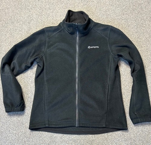 Sprayway black mens fleece - mens, zip