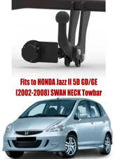 Swan Tow Bar For HONDA Jazz II 5D (GD/GE) (2002-2008) & 7 Pin Kit - H067