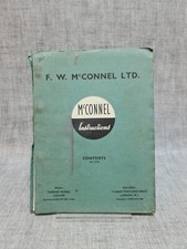 Vintage McConnel Instruction