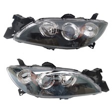 Halogen Headlight Pair Set Fit