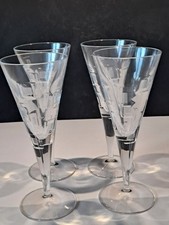 Royal Doulton Metro Goblet Wine Glass 260ml 4pcs Fine Lead Crystal boxed.