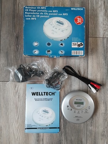 Welltech portable cd - ~, cd/mp3