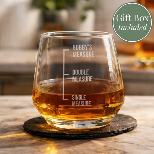 Personalised measures tumbler - measures,