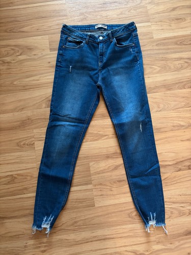Ladies denim blue skinny - denim,
