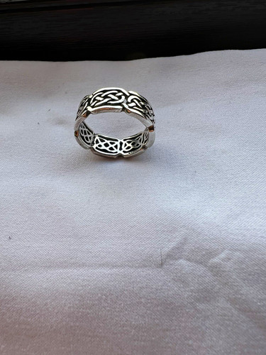 925 sterling silver - silver, celtic
