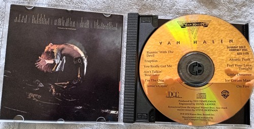 Van halen debut 24k gold - halen, cd