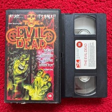 The Evil Dead VHS Video (1981)