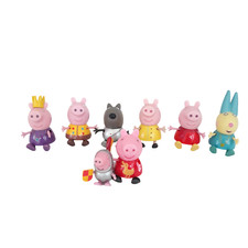 8x Peppa Pig Figures Bundle