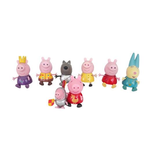 Peppa pig figures bundle - pig, 8x