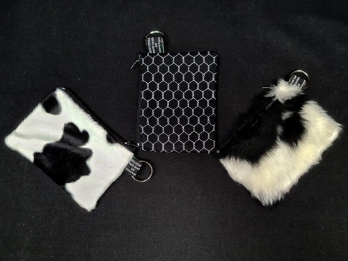 Cow print faux fur velboa - cow,