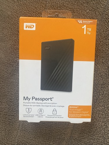 Passport 1tb portable - wd,