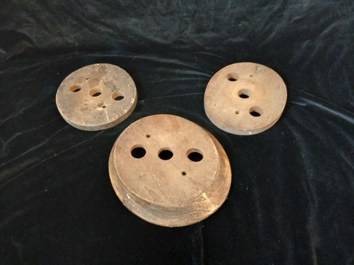 Wooden hat block collars - wooden, and