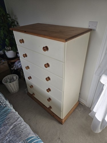 Chest draws solid oak - 6,