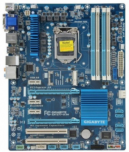 Gigabyte z77 d3h lga - lga, 1155