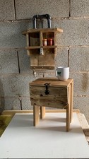 Handmade rustic wooden storage - handmade,