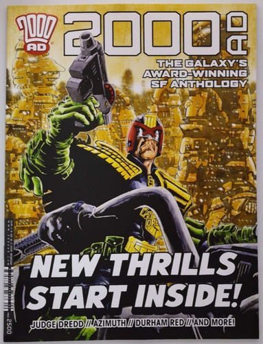 2000ad weekly magazine - weekly,