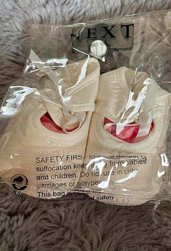 Next ivory satin baby ballet - next,