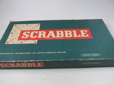 VINTAGE SCRABBLE GAME with