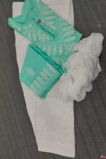 100.% Cotton chikankari Suit Ready To Wear Indian Ethnic