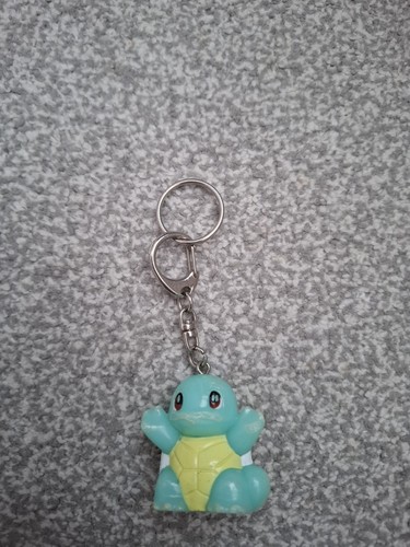 Worn pokemon squirtle keychain - worn,