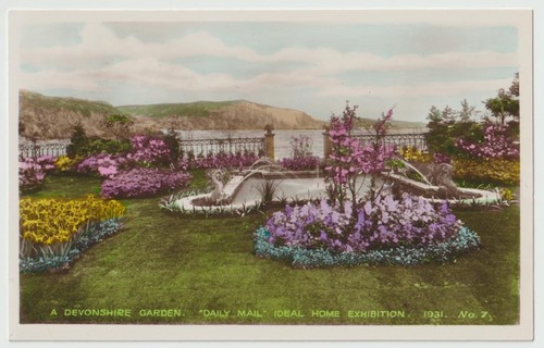 Devonshire garden 1931 rp - garden,