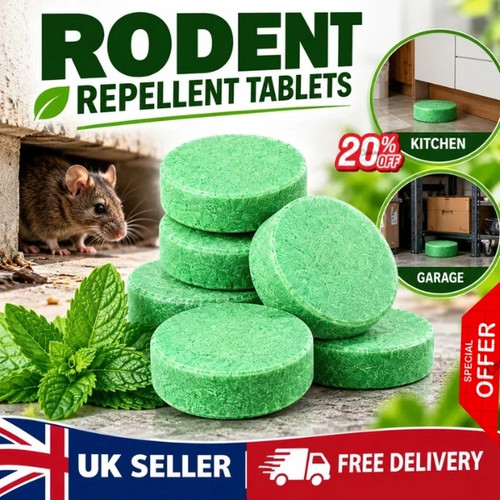 Natural mint rodent repellent - rodent,