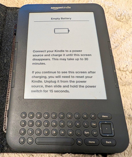 Amazon kindle keyboard - 6in, 4gb