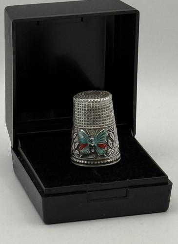 Portuguese silver thimble - portuguese,