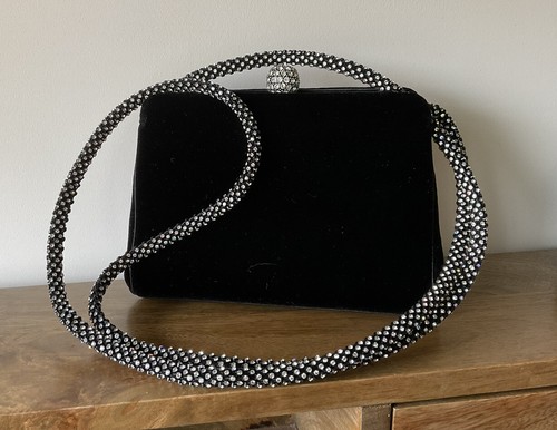 Judith leiber black velvet - judith,