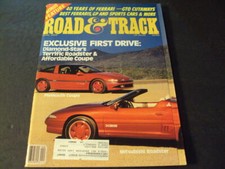 Road and Track Apr 1988 GTO