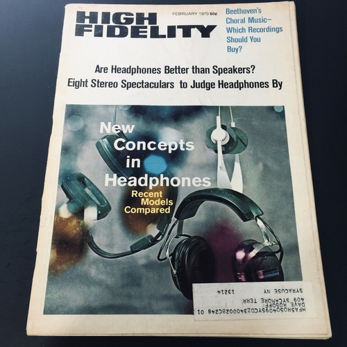 Vtg high fidelity magazine - high,
