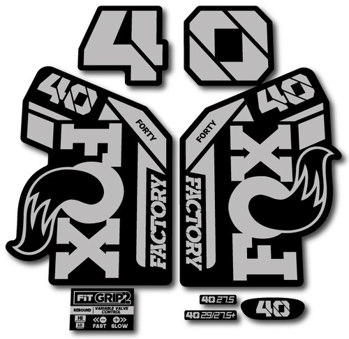 Fox fork stickers 2021 23 - 40,