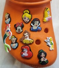 10 girls Shoe charms