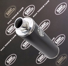 Suzuki GSXR 1000 K7 K8  Black round ROAD LEGAL Performance Motorbike Exhaust