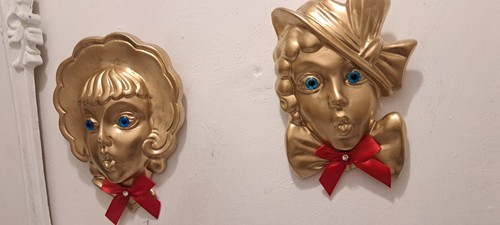 Art deco ladies wall - ladies,