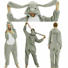 Unisex Kigurumi Adult Anime Pajamas Onesie11 Cosplay Animal Pyjama Fancy Dress V