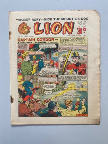 Lion comic august 1st - lion,