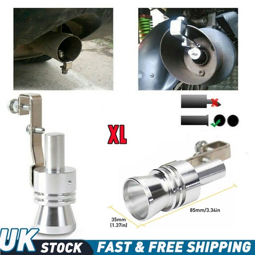 Silver car tailpipe - silver,