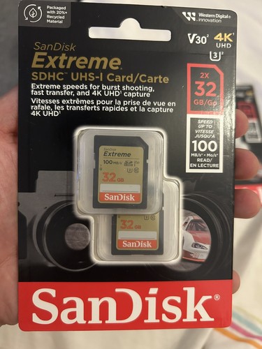 Sandisk extreme plus 32gb sdhc - extreme,