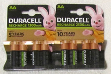 Pack of 4 Duracell AA 1300 mAh