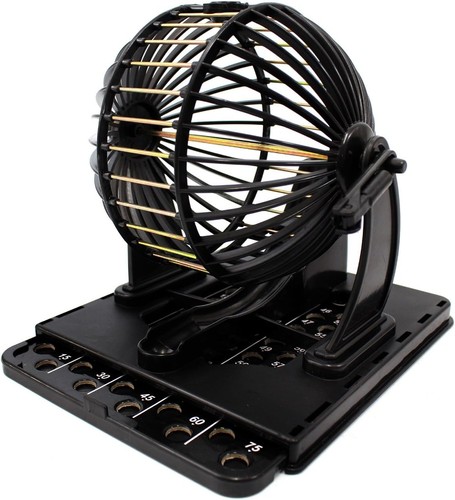Bingo machine cage - cage, game