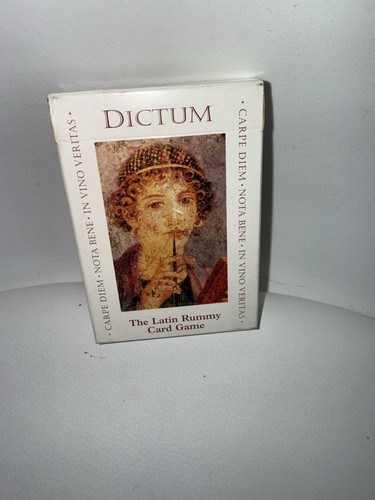 Past times dictum - dictum, card