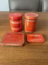 Vintage Elastoplast Tins X 4