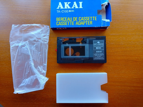Akai c100 motorised - motorised, vhs-c