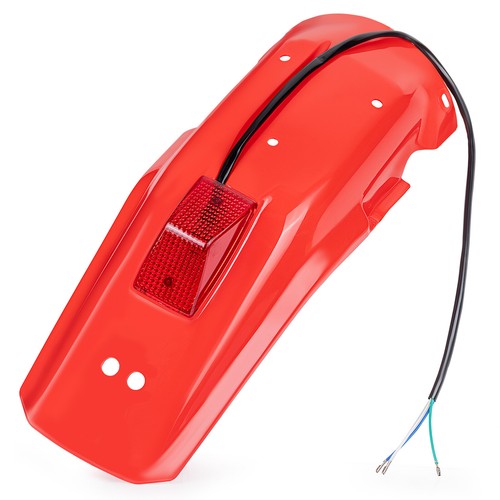 Red rear fender taillight - rear,