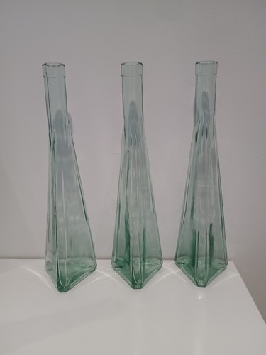 Vintage tinted green glass - green,