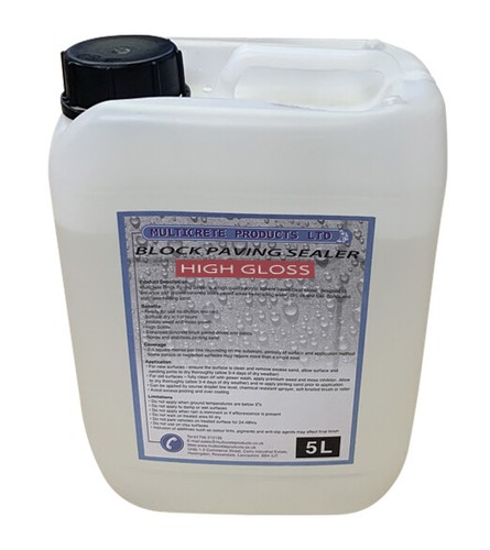 Block paving sealer sealant - paving,